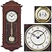 Produktbild Pendeluhr AMS 7013 / 1 Wanduhr mit Pendel Quarz , Holzgehäuse nussbaumfarben lackiert