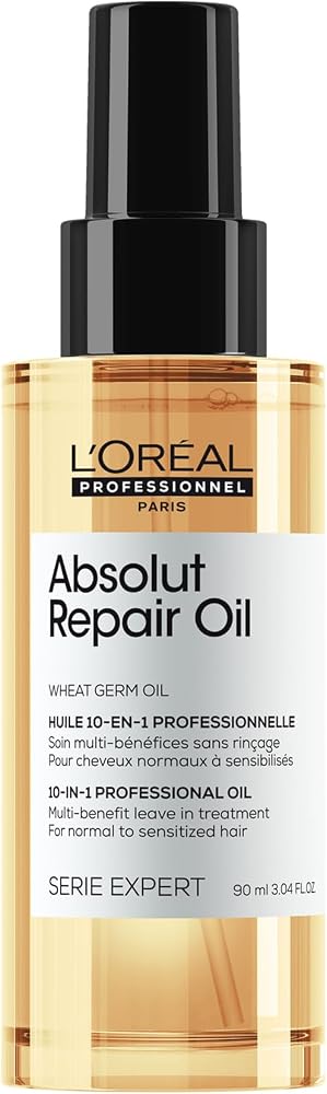 L'Oréal Professionnel Paris Serie Expert Absolut Repair 10 In 1 Yıpranmış Saçlar İçin 10 Etkili Mucize Saç Bakım Yağı 90ml