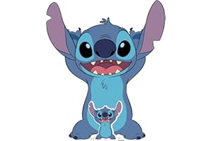 STAR CUTOUTS Stitch Super Star SC1689 - Decorazione per feste a grandezza naturale Disney