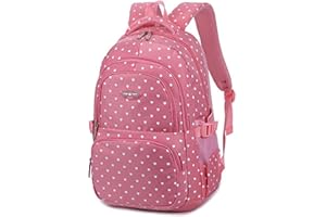 IvyH Mochila Niña, Mochilas Escolares Sets de útiles Escolares Mochilas Colegio Juveniles con Bolsa de Almuerzo Bolsa de Bolígrafo para 8 a 16 Años