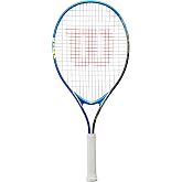 Wilson Slam Jr 25 Tennis Racquet, Provides Light Resistance and Effortless Control, Kid-Friendly Dimensions, Ready for High P
