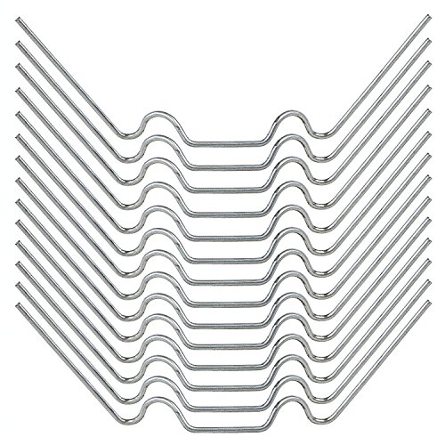 Hochwertige Gewächshausklammern – 50 Premium Glasklammern aus verzinktem Stahl – optimale Befestigungsklammern zum Einsatz für dein Gewächshaus zum Schutz deiner Pflanzen und Gemüse vor jedem Sturm! - 5