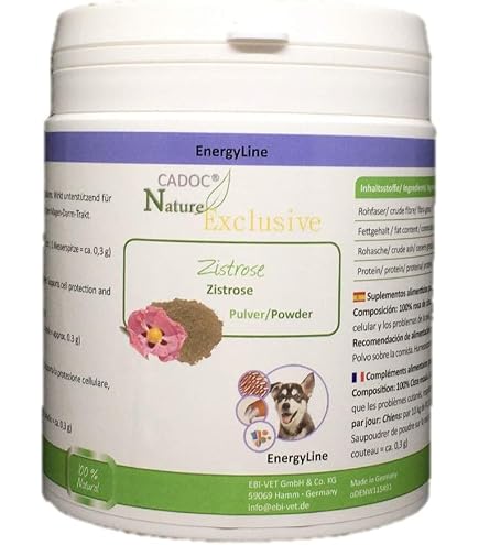 Integratore Per Cani E Gatti Cadoc Nature Exclusive, Polvere Di Alga Spirulina Pura Al 100%, Per Dieta BARF E Sistema Immunitario