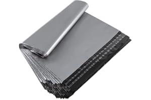 ‎ANSTORE Anstore 60 Versandbeutel Plastik Versandtaschen, Silbrig Blickdicht Versandtasche Wasserdichte Plastikversandbeutel, Selbstklebend Versandtüten aus Plastik für Kleidung und Textilien, 30 x 40 cm