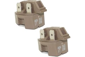 AUXPHOME Pack de 2 compresores universales IC-4 para nevera y congelador PTC, relé de inicio de 4 pines, enfriadores de bebidas y vino/cerveza, congeladores profundos, refrigeradores de cerveza/vino para la