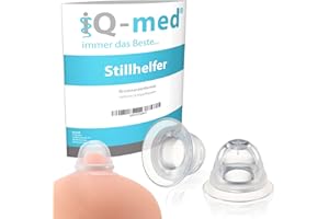 iQ-med Stillhelfer | Brustwarzenformer | Hilfe bei Schlupfwarzen (2 Stück)