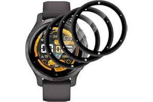 Beukei 3 Stück Panzer Schutz Glas für Garmin Venu 2S, Panzerfolie Temperglas,[HD Glas Displayschutz][Fingerabdruck-ID-Kompatibel][HD Klare][Anti-Kratzen]