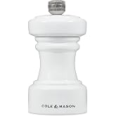 Cole &amp; Mason Hoxton Parlak Beyaz Biber Değirmeni 104mm
