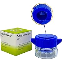 Macinino Per Pillole Zeayebsr - Tritapillole 3 In 1 Con Separatore, Polverizzatore E Portapillole - Foto 12