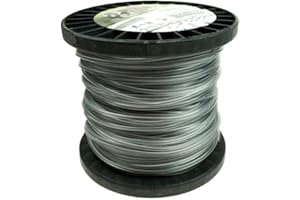 Bradas ZRG20100S Drut do Roślin, Srebrny, 2mm