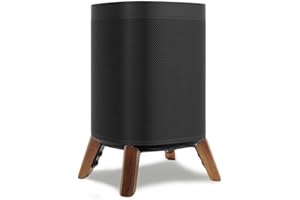 COUNLISHA Soporte de madera auténtica compatible con Sonos One, One SL, Play:1 altavoz doméstico, accesorios de montaje de trípode que protegen Sonos para obtener un mejor sonido, soporte de madera resistente y
