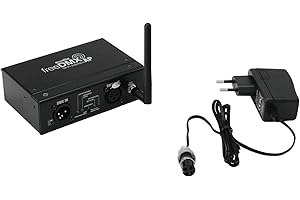 Eurolite freeDMX AP Wi-Fi Interface | Drahtloses WLAN-DMX-Interface für Apps & Programme wie Steinigke Light'J | WLAN-Standard IEEE802.11b/g/n