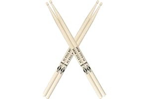 Shaevle Drumsticks 5A, klassische Ahornholz-Trommelstöcke mit Holzspitze, für Erwachsene, Kinder und Anfänger, 2 Paar