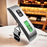 Jouis Luggage Scale Luggage Scale Digital - Scale LCD for Precision and Portable Stewardess, Pilot, Airplane, Victim Weight Measurement