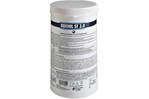KEBEAUTY ITALIA - JUST BE GLAMOUR KeBeauty Shop® Udenil ST 2.0 sterilizzante in polvere acido paracetico 1 Kg. Ph. Trade. Per oggetti e strumenti. Utilizzabile anche con apparecchi a ultrasuoni