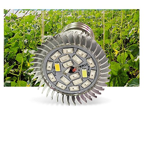 Sotoboo LED Grow Light Bulb - 18W - Full Spectrum Plant Light High Efficiency Lighting for Home Garden, Greenhouse and Hydroponic Aquatic Plants (E27)