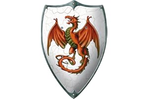 Holzspielerei Ritterschild Drache