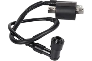 KEENSO Motorcycle Ignition Coil, Motorcycle Spark Coil for ATV Scooter Moped Go-Kart