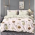 SHOPICTED Microfiber Super Soft Ac Comforter/Duvet for Double Bed King Size 90 X 100 Inch, Reversible (Multicolor) - Brown Rose