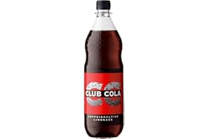 ‎OKEPS GD 6x Club Cola 1L (6 Liter) – Original DDR Cola Klassiker | Erfrischender Geschmack wie früher | Kultgetränk aus Ostdeutschland | Nostalgie & Genuss im praktischen 6er-Pack