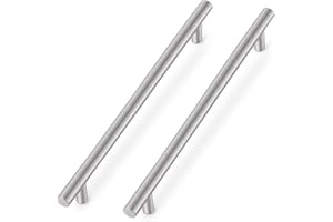 Probrico Edelstahl Möbel Schrank Tür Griffe Küche Schrank Schublade zieht 10 PCS, CC:320mm