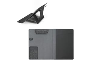 ‎LHIDS LHiDS Kreatives A5 Folio 2.0 mit Ständer, Business Portfolio Resume, 3-in-1 Padfolio mit magnetischem Zubehör, Klemmbrett, Schreibtisch-Organisationsplatte für Zuhause und Büro (schwarz)