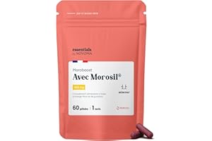 Morosil® 400 mg avec Guarana, Bruleur de Graisse Puissant et Coupe Faim, 60 Gélules Végétales, Cure de 1 Mois, Complément Alimentaire Minceur, Fabriqué en France, Essentials by Novoma