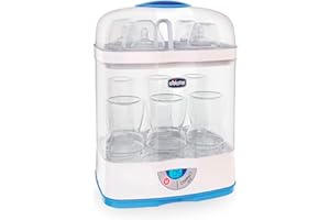 CHICCO, Esterilizador de Biberones Eléctrico 3 en 1