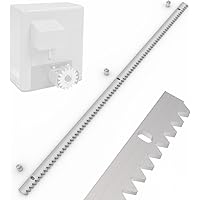 Zahnschiene für Schiebetor Antrieb SLGOK600 Zahnstange 100cm Stahl verzinkt