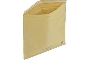 IMBALLAGGI 2000 - Buste Postali Imbottite Mail Lite Gold - 10 Pezzi 35x47 cm -Buste Imbottite per Spedizione - Buste con Pluriball Ideali per Spedire e Proteggere Oggetti