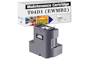 PUCIO Compatible T04D1 EWMB2 MAINTENANCE CARTRIDGE WASTE INK TANK, Work for Epson ET-15000 ET-2700 ET-2750 ET-2760 ET-2850 ET-2851 ET-2856 ET-3700 ET-3710 ET-3750 PRINTERS 1 pack