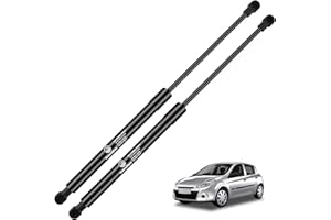 WateryWave 2X Amortiguador Maletero para Clio 3 2005 2006 2007 2008 2009 2010 2011 2012 Resorte de Gas para Maletero Amortiguadores Muelle Maletero Reemplazar #32062565, 8200299546