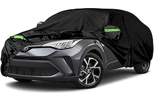 JUDANNA Autoabdeckung Wasserdicht Ersatz für Toyota C-HR Hatchback 2016-2023, Vollgarage Autoplane Staubdicht UV-Schutz Schneeschutz