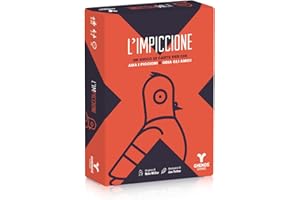 GHENOS GAMES L'Impiccione - Gioco di carte di rapidità e di memoria - 8+ anni + 2-6 giocatori - 15 minuti