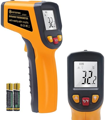 AIESI® Professionele Digitale Thermometer Voor Koorts Bij Volwassenen En Kinderen DOCTOR Digitherm Pak Van 2 Stuks Resultaat In 1 Minute Garantie 24 Maanden