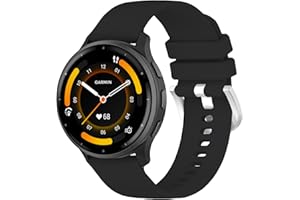 TopPerfekt Watch Strap Compatible with Garmin Venu 4 45mm/3/2/Forerunner 970/570 42mm/265 (22 mm) Quick Release Wristband Band for Garmin Venu 4 41mm/3S/2S (18 mm) Soft Silicone Replacement Women band