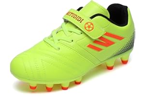 MITUDIDI Scarpe da Calcio da Bambino Scarpe da Allenamento Bambini Teenager Scarpe da Calcio da Ragazzo Scarpe da Calcio da Uomo Scarpe da Calcio da Ragazze