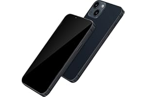 Perusha Without Logo Non-working Phone Dummy Display Model Pretend Phone toy for Phone 13 Pro Max 13 mini (6.1 inches, Black Blackscreen)