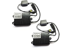 BOOMBOOST Xeno HID Reattori Xenon HID Ballasts 100W 12V Kit di conversione dell'automobile Sostituzione Blocchi di zavorra Sottili per Tutte Le lampadine Xenon