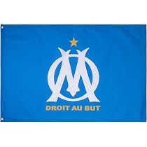 Écharpe OM Olympique De Marseille Officielle - Collection Supporter 135 Cm Acrylique