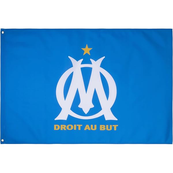 Écharpe + Bracelet Olympique De Marseille OM – Drapeau, Maillot, Scarf – Neuf