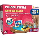 PlayShifu Educational Word Game - Plugo Letters (Kit + App with 9 Learning Games) STEM Toy Gifts for Kids Age 4 5 6 7 8 | Pho