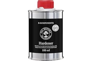 OLI NATURA ÖLE & WACHSE OLI-NATURA HS - Endurecedor de aceite de madera (100 ml, 2 K, para mayor resistencia, sin disolventes)