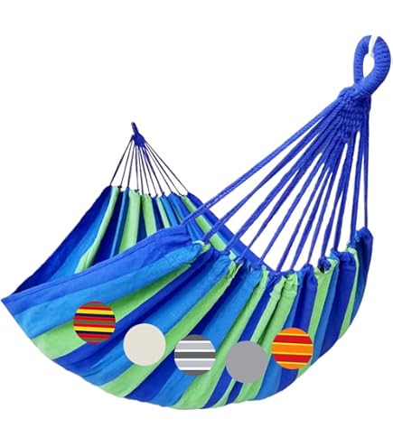 Amaca Triangolare Da Campeggio Per 2-4 Persone, Resistente, Con Tasche Portaoggetti E Borsa Per Il Trasporto
