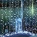 Produktbild Glighone LED Lichterkette Vorhang Hochzeit Wasserfall Kaltweiß Lichtervorhang 6m x 3m 600LEDs Leuchtvorhang 8 Modi für Neujahr Valentinstag Party Jahrestag Geburtstag Decoration Garden
