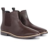 YOHO Comfortable Boots For Men | Extra Cushioned Foot Bed And Skin Friendly Ankle Boot With Low Heels | PU Finish Material | 