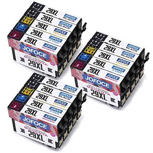 Jofoce Reemplazo para EPSON 29 29XL Cartuchos de tinta Compatible con Epson Expression Home XP-245 XP-342 XP-442 XP-235 XP-432 XP-332 XP-335 XP-435 XP-247 XP-445 XP-345 reviews Jofoce Reemplazo para EPSON 29 29XL Cartuchos de tinta Compatible con Epson Expression Home XP-245 XP-342 XP-442 XP-235 XP-432 XP-332 XP-335 XP-435 XP-247 XP-445 XP-345