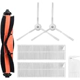 Ozemtek Vacuum Mop Essential 2 In 1 (mjstg1) ile Uyumlu 6 Adet yedek Par&ccedil;a Seti Xiaomi Mi Robot Vacuum Mop Essential 2 in 1 (