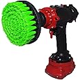 Kornely Premium Drill Brush Professional – Medium-Stiff 13 cm Green | Scratch-Free Cleaning Brush for Tile, Grout, Ovens, Hobs, Worktops, Floor Tiles and Decks