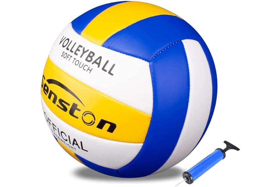 Senston Volleyball Official Size 5 Soft Touche Volley Ball Indoor Outdoor Beach Volleyballs